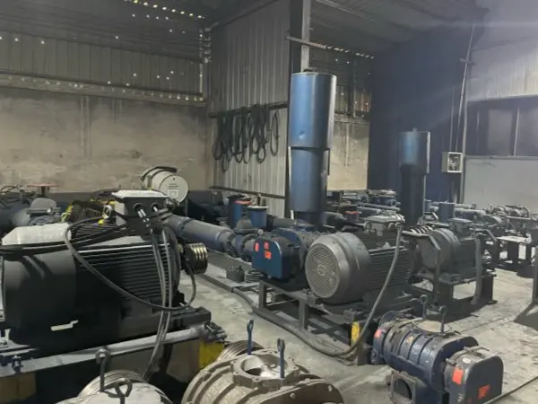 Aquaculture Roots Blower - Test power-on before shipping.