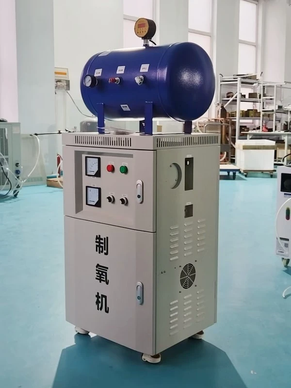 Onsite aquaculture oxygen generator 10L with gas storage tank