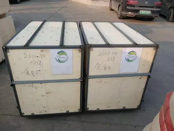 aquaculture roots blower shipping packaging