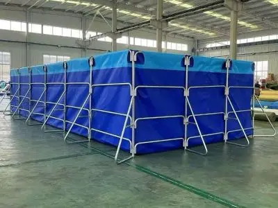 mobile fish farming tank