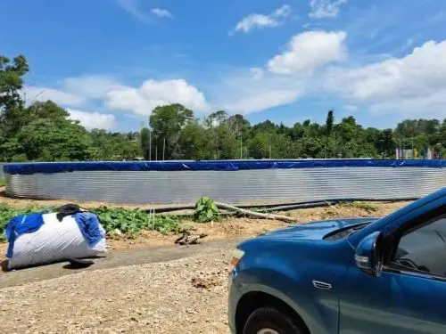 pictures of tarpaulin fish pond 2