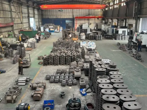 roots blower production line