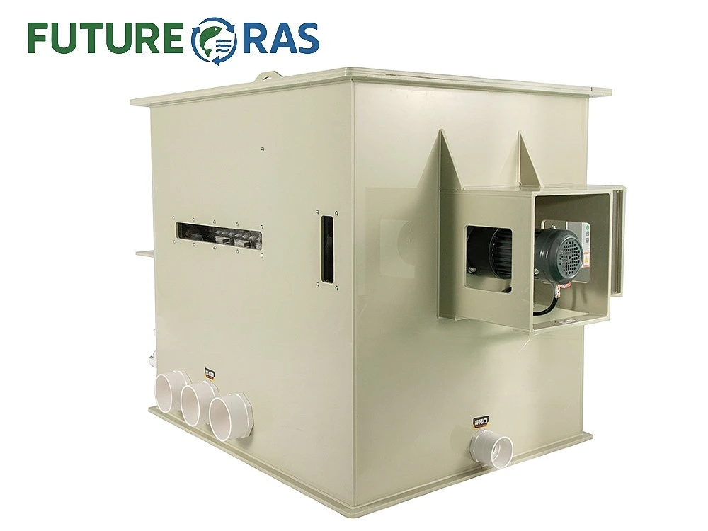 Actual product images of the 100TA centrifugal drum filter.