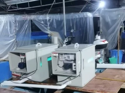 ras shrimp farm filter