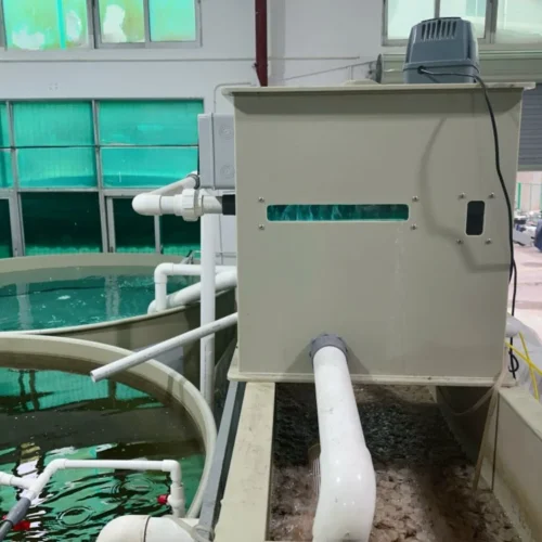 Alternative view of Centrifugal Rotary Drum Filter Aquaculture